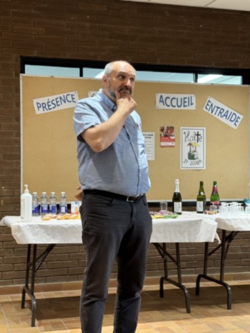 l’abbé Serge Pelletier, co-fondateur de la première Halte Saint-Joseph